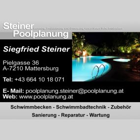 Steiner Siegfried - Schwimmbecken, Pools u Schwimmbadzubehör