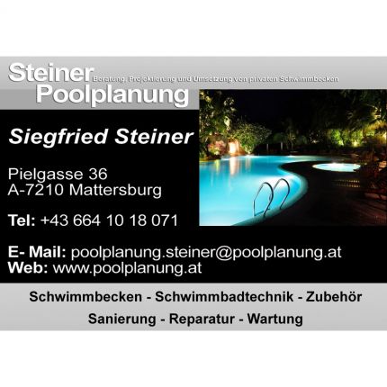 Logo von Steiner Siegfried - Schwimmbecken, Pools u Schwimmbadzubehör