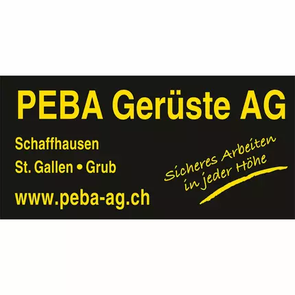 Logotyp från PEBA Gerüste AG