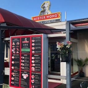 Mister Wong Eingang Menu