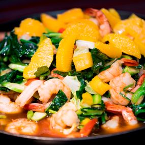 Mister Wong Mood Shrimps und Gemüse