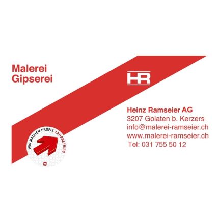 Logo fra Heinz Ramseier AG Malerei-Gipserei