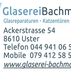 Bild von Glaserei Bachmann