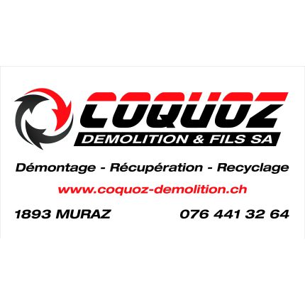 Logo von Coquoz Démolition et fils SA