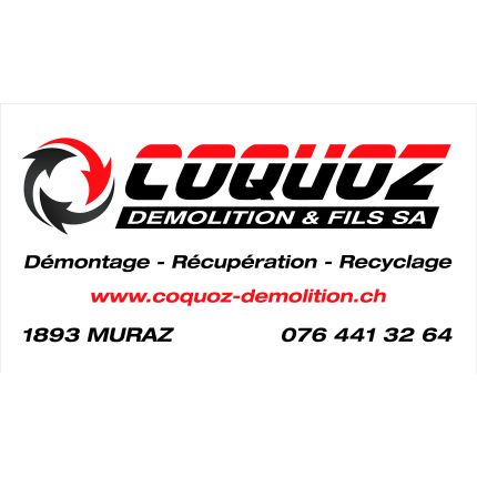 Λογότυπο από Coquoz Démolition et fils SA