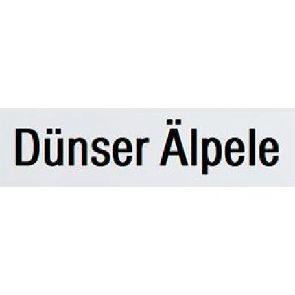 Logotipo de Dünser Älpele