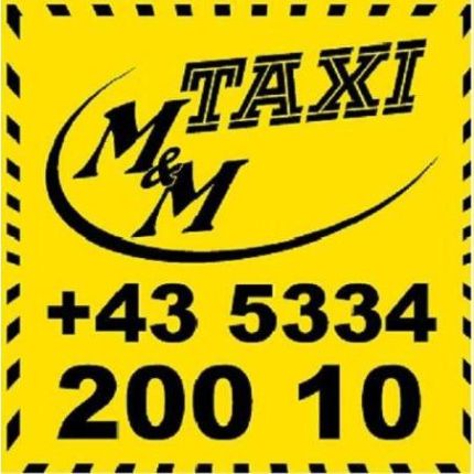 Logotyp från M&M Taxi /Bus