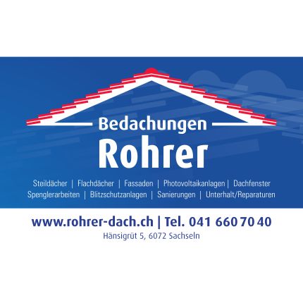 Logótipo de Bedachungen Rohrer GmbH