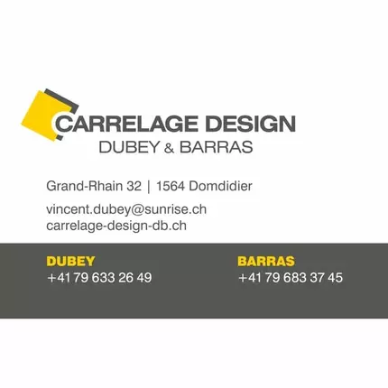 Logo von Carrelage Design Dubey et Barras