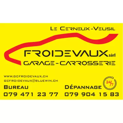 Logo van Garage et carrosserie Froidevaux Sàrl