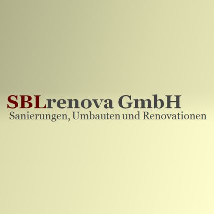 Logotyp från SBLrenova GmbH