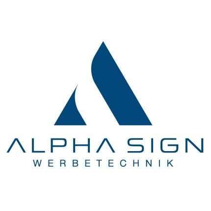 Logo fra Alpha Sign AG