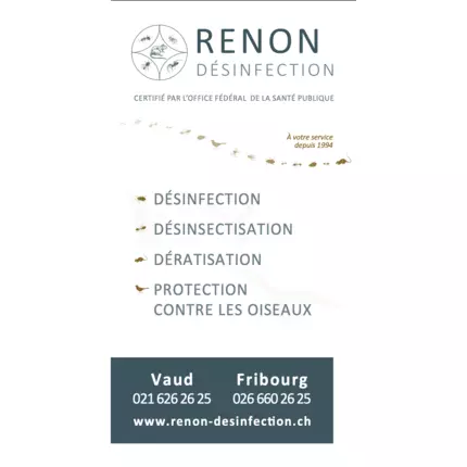 Logo od Renon Désinfection SA