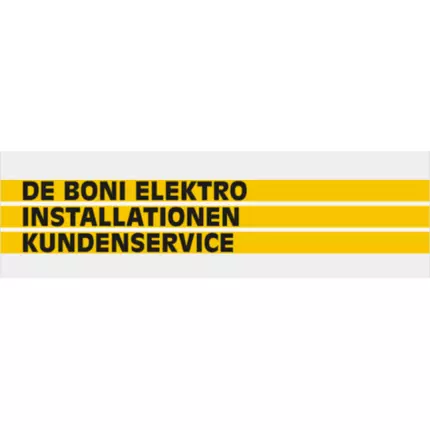 Logotyp från De Boni Elektro AG