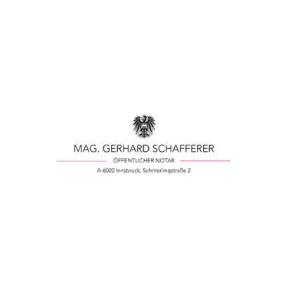 Logo van Mag. Gerhard Schafferer - Notar Innsbruck