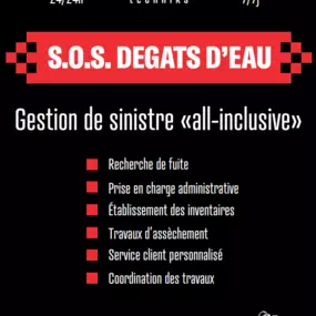 Bild von MILLIUS SOS DEGÂTS DES EAUX - RECHERCHE DE FUITE 24/7