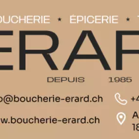 Bild von BOUCHERIE & EPICERIE ERARD SA