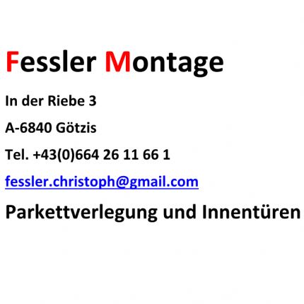 Logotyp från Fessler Montage - Christoph Fessler