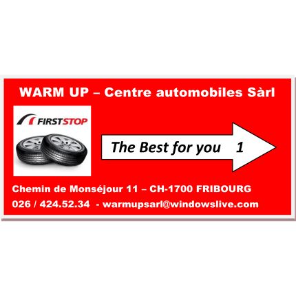 Logotipo de WARM UP Centre automobiles Emery P.