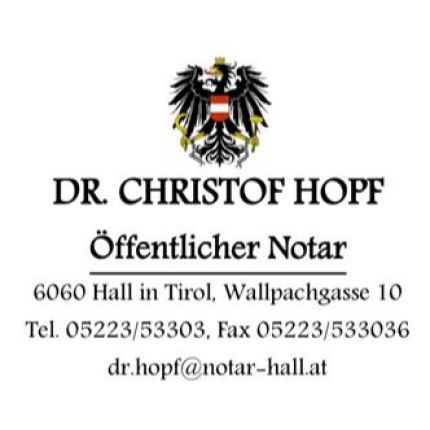 Logo van Dr. Christof Hopf