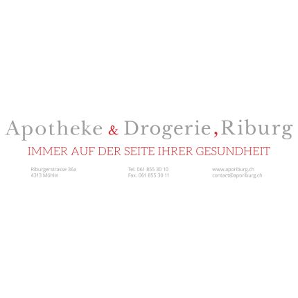 Logótipo de Apotheke & Drogerie Riburg