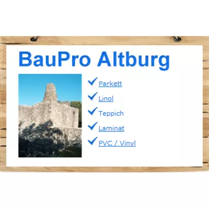 Logotyp från BauPro Altburg