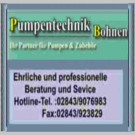 Logo van Dieter Bohnen Pumpentechnik E-Shop