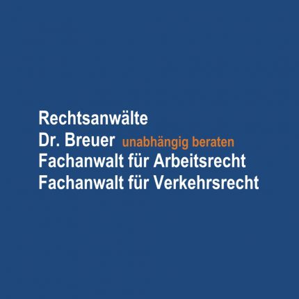 Logo van Rechtsanwälte Dr. Breuer