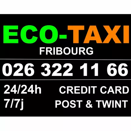 Logo od ECO-TAXI Fribourg