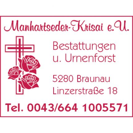 Logo from Manhartseder-Krisai e.U. Bestattungen und Urnenforst