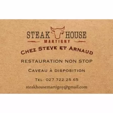 Logo de Steak House chez Steve et Arnaud