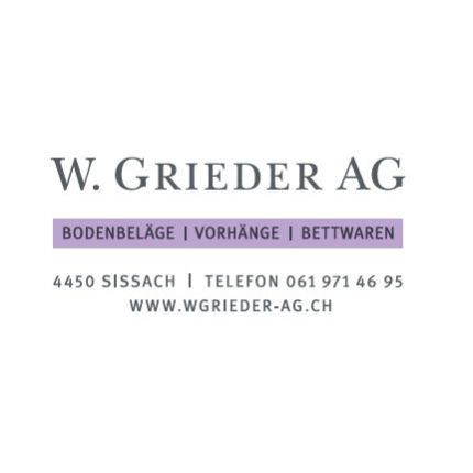 Logo von W. Grieder AG