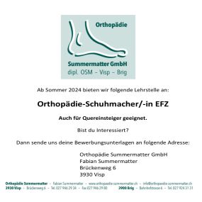 Bild von Fussorthopädie Summermatter GmbH