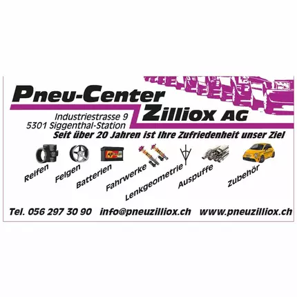 Logo fra Pneu-Center Zilliox AG