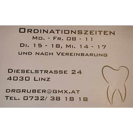 Logotipo de Dr. med. dent. Vincent Gruber