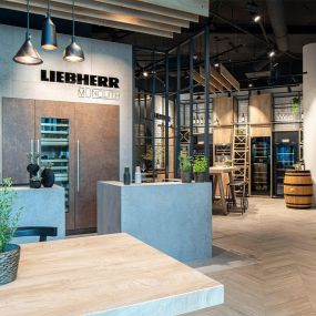 Liebherr-Hausgeräte - Store Wien Hauptbahnhof Innenansicht1