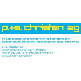 Logo p + S Christen AG