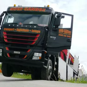 Bild von Sandoz-Mülli Transports SA, grutage, camion grue