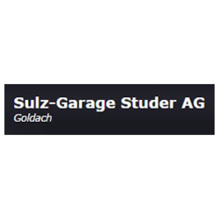 Logo fra Sulz-Garage Studer AG