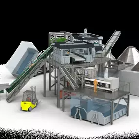 Altmetall Aufbereitungsanlage