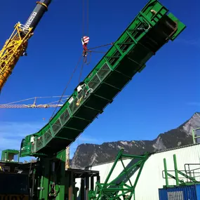 Schwere Fördertechnik, Stahlplattenbänder