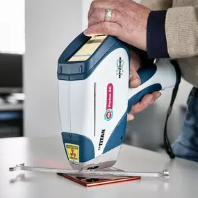 Materialanalyse Gerät, RFX Handspektrometer, Bruker