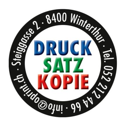 Logo fra Oberhänsli Print GmbH