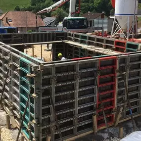 La construction d'un bâtiment