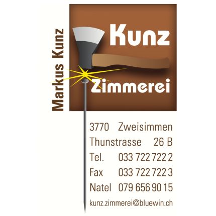 Logo von Kunz Zimmerei Holzbau Zweisimmen