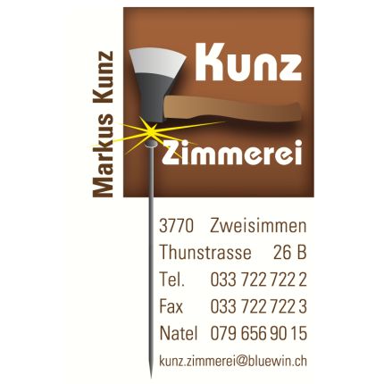 Logo da Kunz Zimmerei Holzbau Zweisimmen