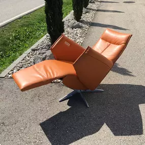 Relaxsessel Sitting Vision Twice TW-094 neu in Leder Cognac