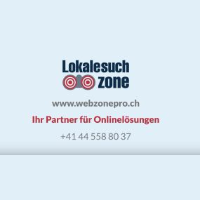 Lokalesuchzone von Webzonepro.ch - Onlinelösungen