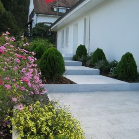 Marmorplatten Garten