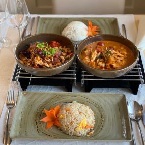 Tischgrill Thai Essen Sala Thai